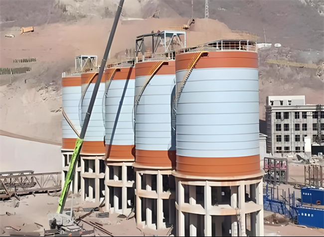 打安镇高架钢板仓